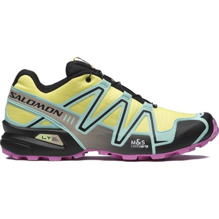 Salomon - Sneakers Speedcross 3 - Yellow Iris / Iced Aqua / Cyclamen - 38⅔