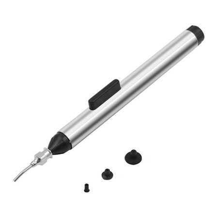 Lodde- og afmonteringsværktøj Vakuum Sugende Pen Suge Fjernelse Sugekop Pumpe med Hoveder IC SMD Pincet Opsamlingsværktøj