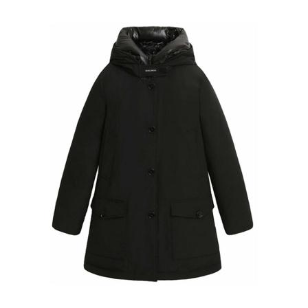 Woolrich, Czarny Arctic High Collar Parka Czarny, Kobieta, Rozmiar: M