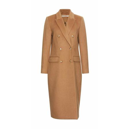 RUE de Femme Gertrud Frakke RdF - Frakke Brun, Dame Trenchcoat, Størrelse: L