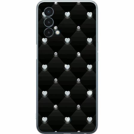 Oneplus Nord N200 5g Genomskinligt Skal Bling Heart