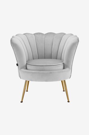 Loft24 - Loungestol Kelsey - Grå - Lænestole - Fra Homeroom