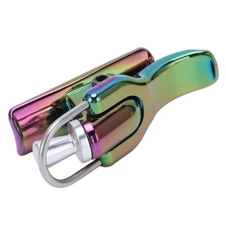 Fiskekastningsutlösare - Plasttummknappsklämma för enkel fingerkontroll