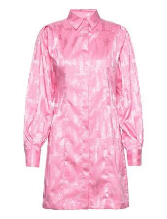 Lr-Alma Dresses Shirt Dresses Rosa Levete Room*Betinget Tilbud