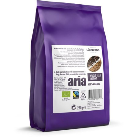 LÖFBERGS Snabbkaffe Instant Aria Vending 250g - Lyreco - Kök och servering - Kaffe och te - Instantkaffe