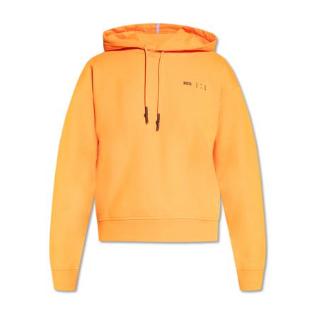 Alexander McQueen No. 0 Hoodie Orange, Dame