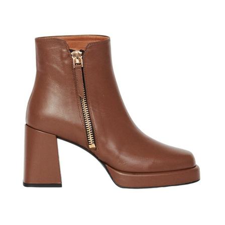 Albano, Heeled Boots Bruin, Dames, Maat:37 EU