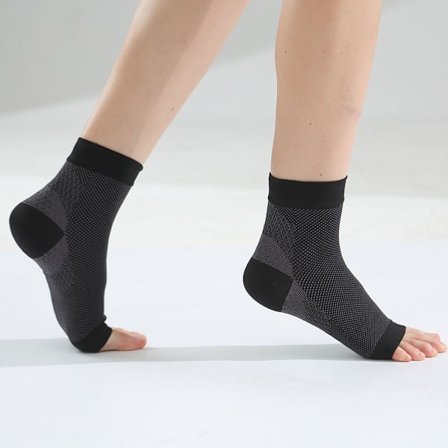 Sport Ankelbandage Kompression Elastisk Ankelskydd Kompression S