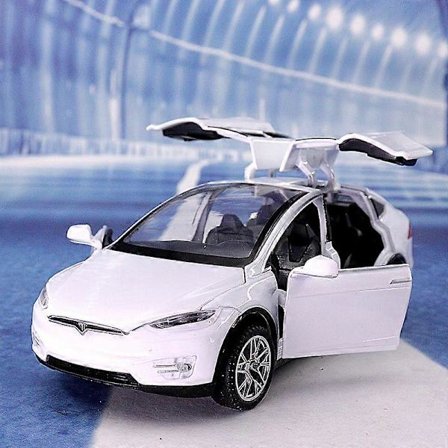 1:32 Tesla MODEL X MODEL S MODEL 3 Legeringsbilmodel Støbt Legetøjskøretøjer Legetøjsbiler Børnelegetøj til Børn Gaver Legetøj A311