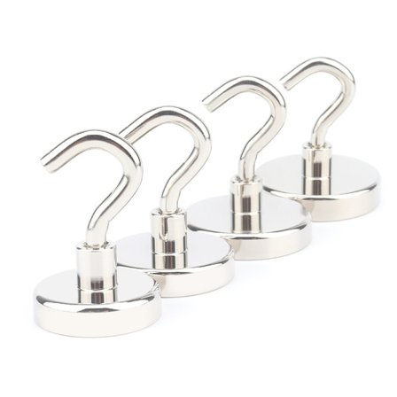 Kraftig magnetisk krog, magnetisk krog, egnet til hjem, køkken, arbejdsplads