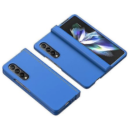 Anti-fingeravtrycksfodral Kompatibelt med Samsung Galaxy Z Fold 4, Hårt PC Anti-damm Skydd med Gångjärnsskydd