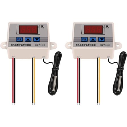 2025 Siste Modell 2 STK XH-W3002 DC 110V-220V 1500W 10A Mikrodatamaskin Digital Temperaturkontroller Digital Display Termostatkontroll Sw