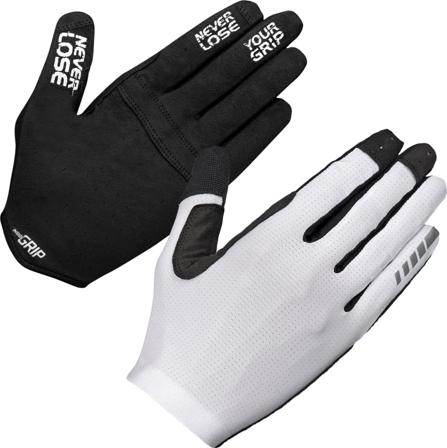 GripGrab Aerolite InsideGrip Long Finger Glove Unisex workout gloves White XXL