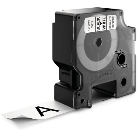 DYMO Standard D1 Tejp 24mm Svart på vit, Märkning & markering