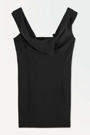 COS Women's The Off The Shoulder Pencil Dress in Black