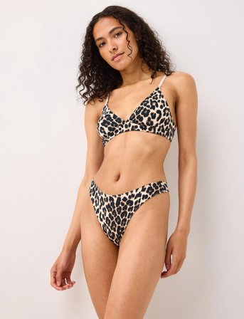 Lindex Bra Soft Bra Carin Cotton - Multi/patterned - XL