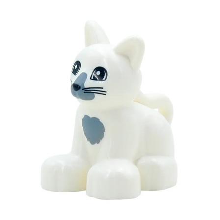 Byggeblokker Katt Hund Gris Kanin Modell Tilbehør Kompatible Klosser