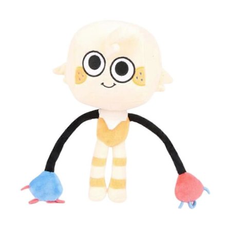 Plushleketøy Game Dandy-World Stoffdyr Lekent Anime-Karakter Rolig Dukke Barn Fans Samleobjekter (FMY)