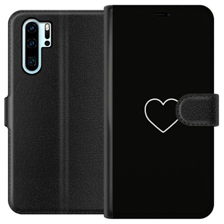 Kompatibelt Plånboksfodral till Huawei Huawei P30 Pro Hjärta