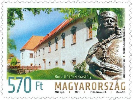 Ungarn - Borsa palads - Postfrisk frimærke