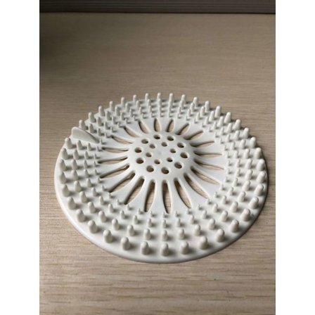 Duschbrunnsskydd, Silikon Dusch Hår Catcher Filterrör Dra