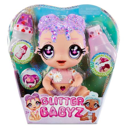 Mga Glitter Babyz Doll - Lavendel (blomma) 574866