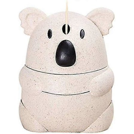 Tandpetare Dispenser med Tryck, Automatisk Söt Koala Tandpetarhållare Tandpetare Organizer Förvaring