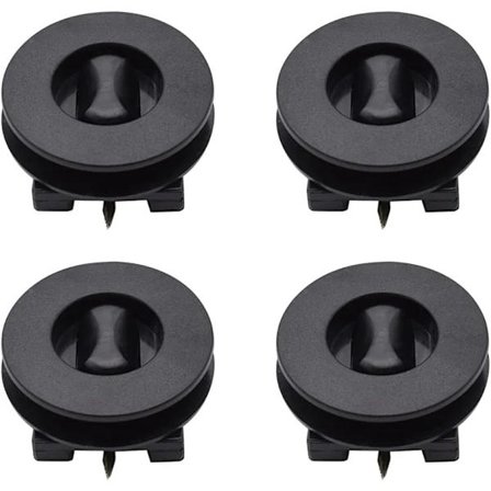 /EA/Öljett för mattor, fästklämma för bilmattor, halkskyddande fästklämma med dyna, universal, halkskyddande spänne, lämplig för mattor