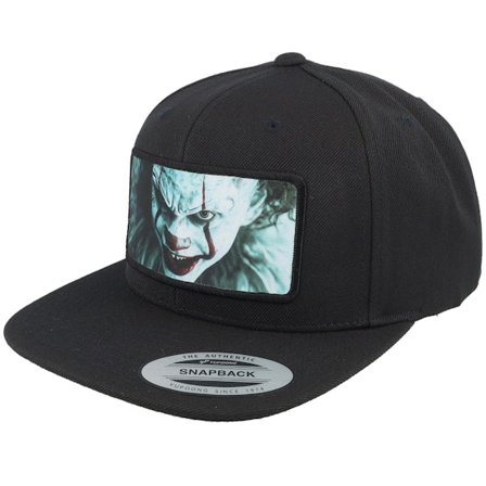 Scenes - Sort snapback Kasket - Horror Clown Black Snapback @ Hatstore