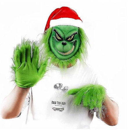 How The Grinch Stole Christmas Naamio Käsine Set Z