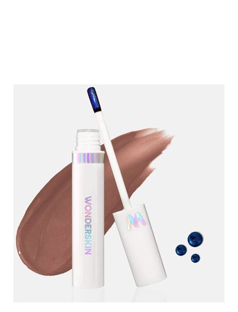 Wonderskin Wonder Blading Lip Stain Masque - Brown - 4 ML