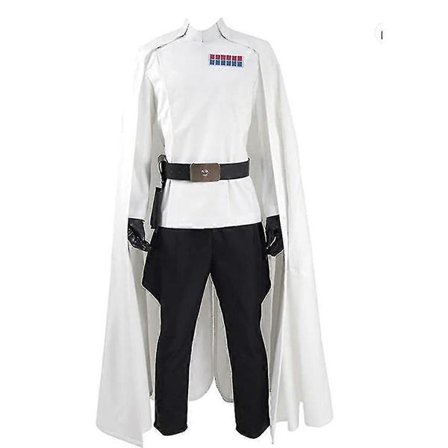 Voksen Orson Krennic Cosplay Kostume Herre Frakker Bukser Komplet Sæt Halloween Outfits-e