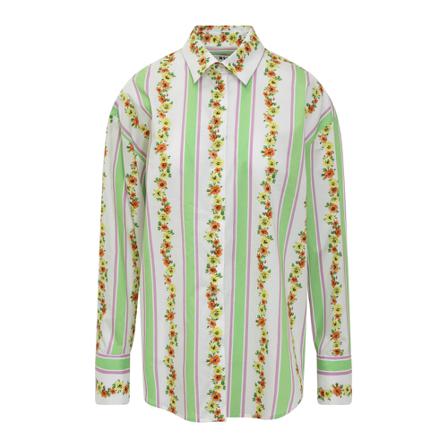 Msgm, Shirt Zielony, Kobieta, Rozmiar: S