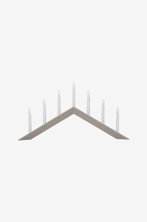 Jotex - Lysestake Arrow Beige - Kjøp Adventsstaker hos Jotex