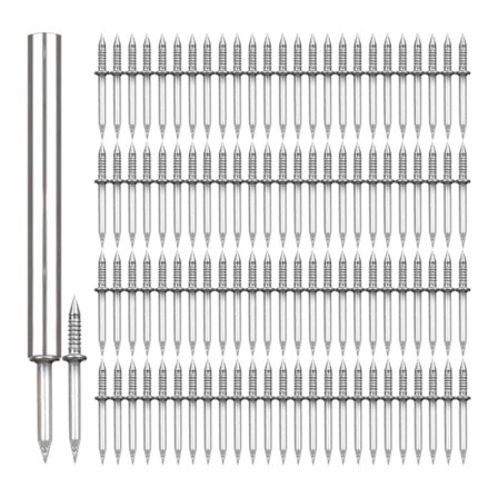 202 kpl / set Erikoisnaulat huonekaluihin ja jalkalistaan ​​Kätevät ja työtä säästävät tasaiset naulat, jotka sopivat massiivipuulle