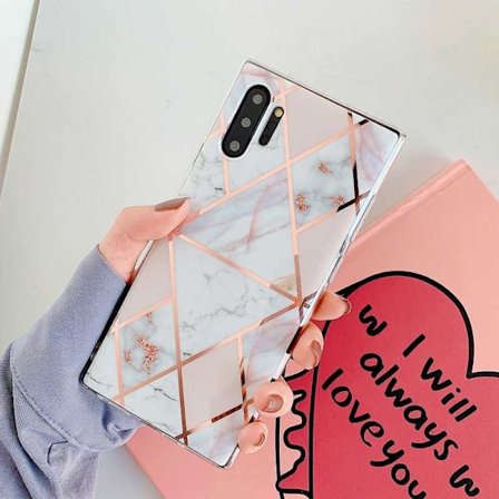 Samsung Note 10 Plus Stilrent Marmorskal Premium