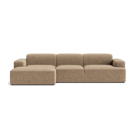 Madrid XL chaiselong sofa, venstrevendt - Anthology Mørk Beige - 317x101x75 - Sofa, chaiselong