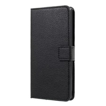 Lompakkokotelo Samsung Galaxy A12 - Musta