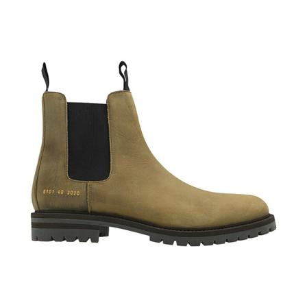 Common Projects, Winter Chelsea boots Bruin, Dames, Maat:36 EU,suede,print