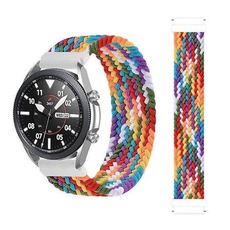 Kompatibel med Samsung Galaxy Watch 3 41mm Nylon Urrem, Størrelse: 165mm