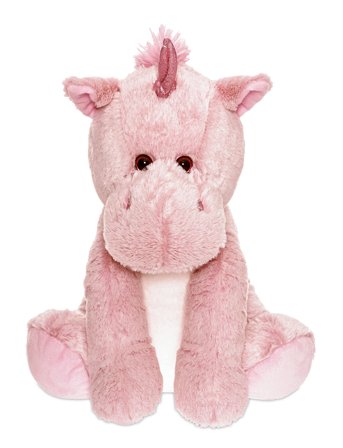 Unicorn, Sitting, Big Pink Teddykompaniet