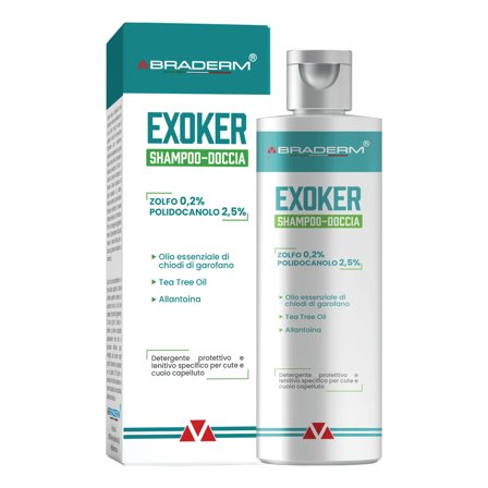 Exoker Shampoo Doccia 150 ml
