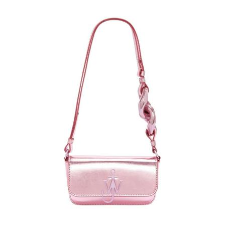 JW Anderson, Shoulder Bags Roze, Dames, Maat:ONE Size,leer