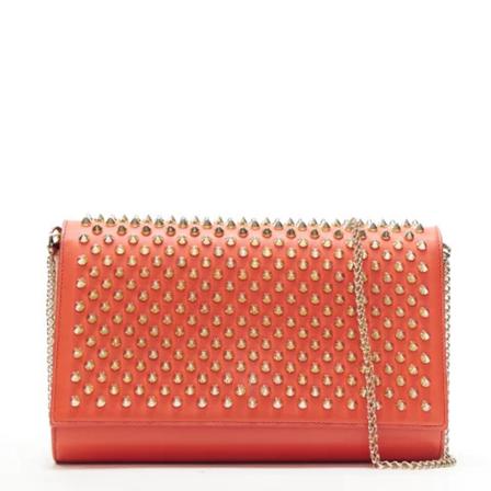 Christian Louboutin Pre-owned, Pre-owned Leather handbags Rood, Dames, Maat:ONE Size,leer