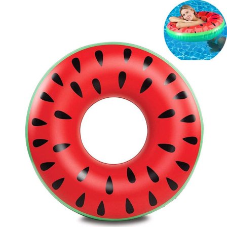 Voksen svømmering svømmering vannmelon melon rød svømmering svømmering KLB