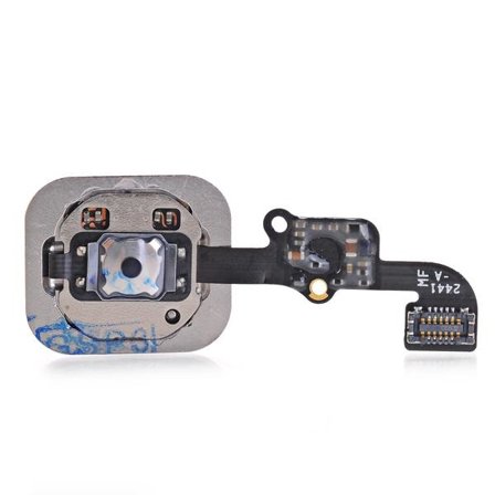 iPhone 6/6 Plus Hemknapp - Svart