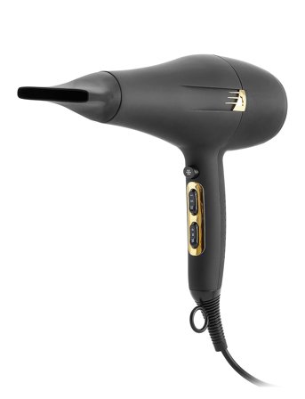 Dahlbergs Scandinavia Dahlbergs Scandinavia Black Gold Hair Dryer Svea - Black - ONE SIZE