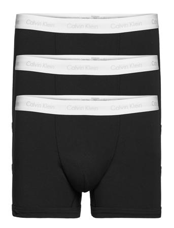 Trunk 3Pk Boxershorts Sort Calvin Klein