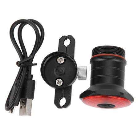 Mountainbike bakljus Cykel tillbaka varningsljus USB uppladdningsbar bromsavkänningslampa