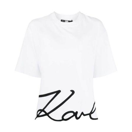 Karl Lagerfeld T-Shirts Hvid, Dame